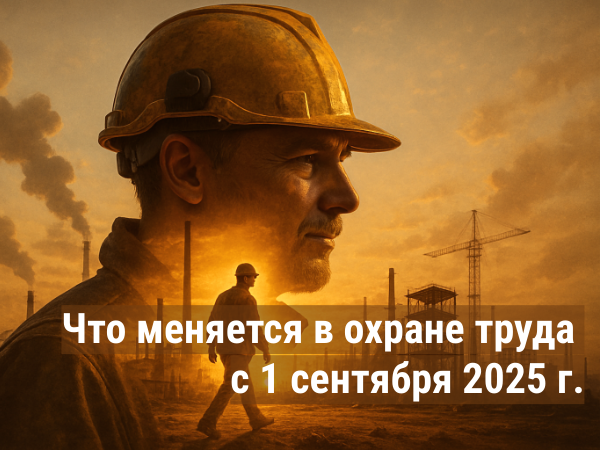 Что меняется в охране труда с 1 сентября 2025 года: подробный разбор
