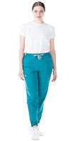 Брюки-джоггеры женские 'Лэйн' морская волна
