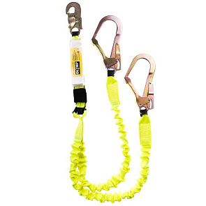 Двойной страховочный строп с амортизатором OLYMP СЭ22